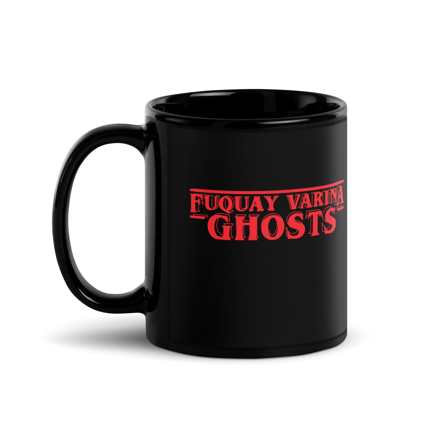 Retro FVGhosts Black Glossy Mug