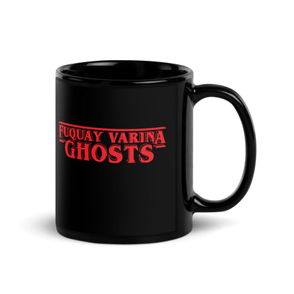 Retro FVGhosts Black Glossy Mug