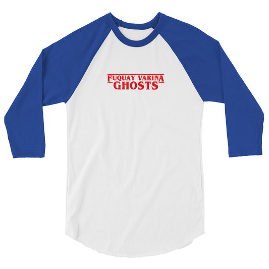 Retro 3/4 Sleeve FVGhosts Baseball Shirt