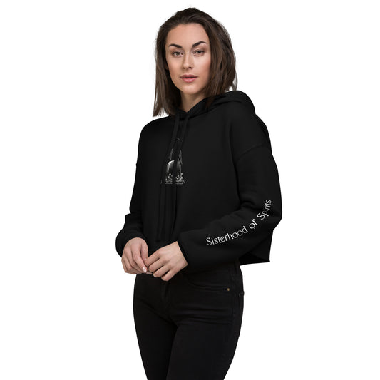 Haunted Crop Hoodie